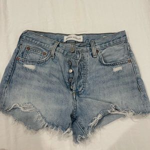 Aritzia Denim Forum Ex Boyfriend Shorts